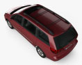 Toyota Sienna CE 2007 3d model top view
