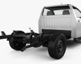 Toyota Hilux Workmate Single Cab Chassis 2018 3d model