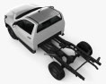 Toyota Hilux Workmate Single Cab Chassis 2018 3d model top view