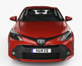 Toyota Vios 2020 3d model front view