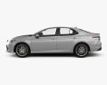 Toyota Camry XLE hybrid 2021 3d model side view