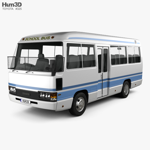 School Bus 3d Models Download Hum3d - thomas minotour roblox