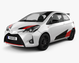 Toyota Yaris GRMN 2018 3D model