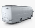 Toyota Coaster Deluxe バス 2016 3Dモデル