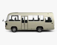 Toyota Coaster bus 1983 3d model side view
