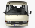 Toyota Coaster bus 1983 3d model front view