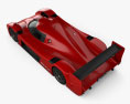 Toyota GT-One Road Car 1999 3d model top view