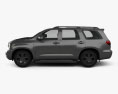 Toyota Sequoia TRD Sport 2020 3d model side view