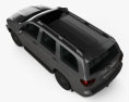 Toyota Sequoia TRD Sport 2020 3d model top view