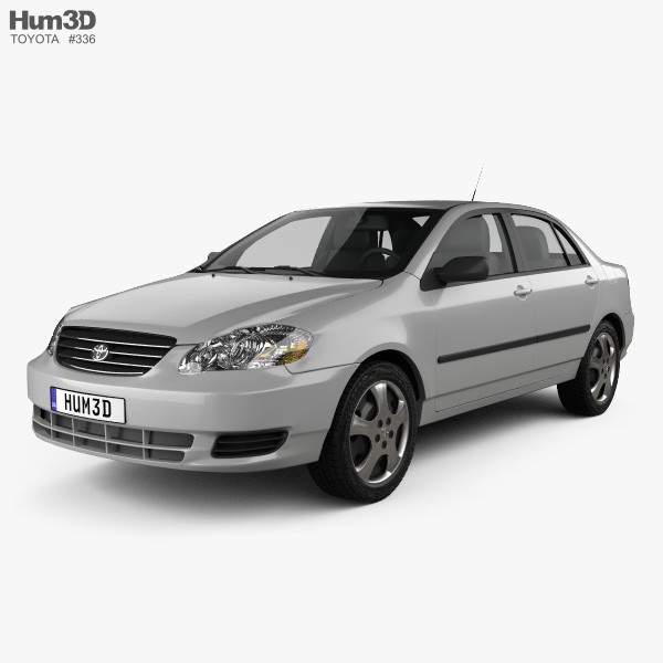 Toyota Corolla CE US-spec 2007 3D model