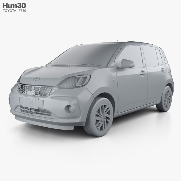 Toyota Passo 2016 3D model - Vehicles on Hum3D