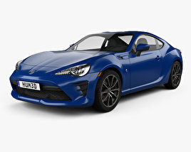 Toyota GT86 US-spec 2016 3D model