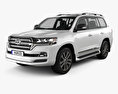Toyota Land Cruiser Excalibur 2020 3d model
