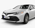 Toyota Camry LE 2021 3d model