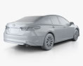 Toyota Camry LE 2021 3d model