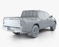 Toyota Hilux Double Cab GLX 2021 3d model