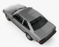 Toyota Celica ST coupe 1979 3d model top view