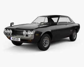 Toyota Celica 1600 GT coupe 1973 3D model