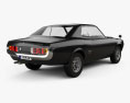 Toyota Celica 1600 GT coupe 1973 3d model back view
