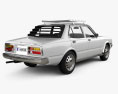 Toyota Corona 轿车 1975 3D模型 后视图