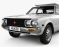Toyota Corona 세단 1975 3D 모델 
