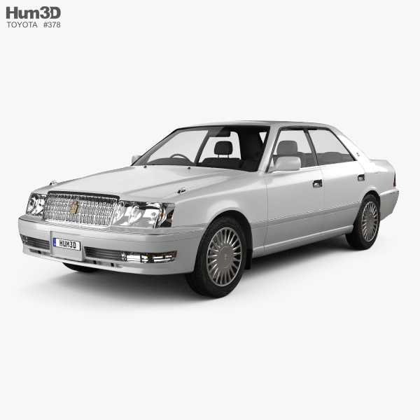 Toyota Crown Hard-top 1997 Modello 3D