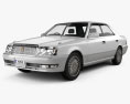 Toyota Crown hardtop 2001 3D-Modell