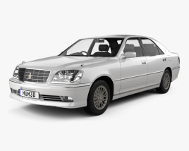 Toyota Crown Royal Saloon 2003 3D model