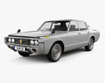 Toyota Crown sedan 1971 3d model