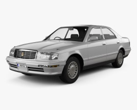 Toyota Crown 1995 3D model
