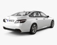 Toyota Crown RS Advance 2021 3d model back view