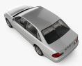 Toyota Avalon XL with HQ interior 2004 3d model top view