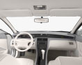 Toyota Avalon XL with HQ interior 2004 3d model dashboard