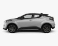 Toyota C-HR with HQ interior 2020 3d model side view