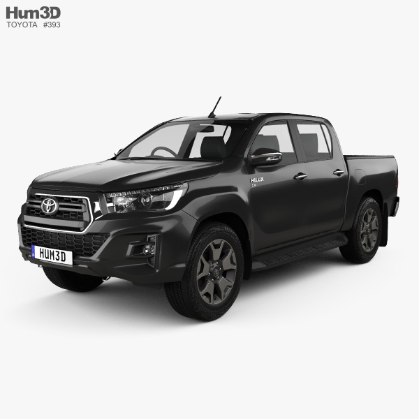Toyota Hilux Double Cab L-edition 2021 3D model