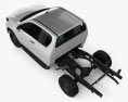 Toyota Hilux Extra Cab Chassis SR 2022 3d model top view