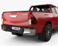 Toyota Hilux Extra Cab Raider 2022 3d model