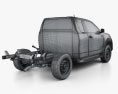 Toyota Hilux Extra Cab Chassis 2018 3Dモデル