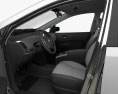 Toyota Prius with HQ interior and engine 2009 3d model seats