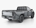 Toyota Hilux Single Cab GLX with HQ interior 2015 3d model