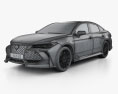 Toyota Avalon TRD 2022 3d model wire render