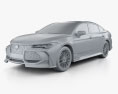 Toyota Avalon TRD 2022 3D модель clay render