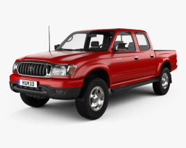 Toyota Tacoma Double Cab Limited 2004 3D 모델 