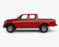 Toyota Tacoma Double Cab Limited 2004 3d model side view