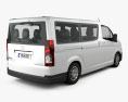 Toyota Hiace Passenger Van L1H1 Deluxe 2022 3d model back view