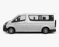 Toyota Hiace Passenger Van L1H1 Deluxe 2022 3d model side view