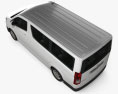 Toyota Hiace Passenger Van L1H1 Deluxe 2022 3d model top view