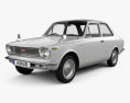Toyota Corolla 2门 轿车 1966 3D模型