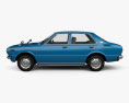 Toyota Corolla 4도어 세단 1974 3D 모델  side view