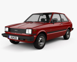 Toyota Starlet 1982 3D model